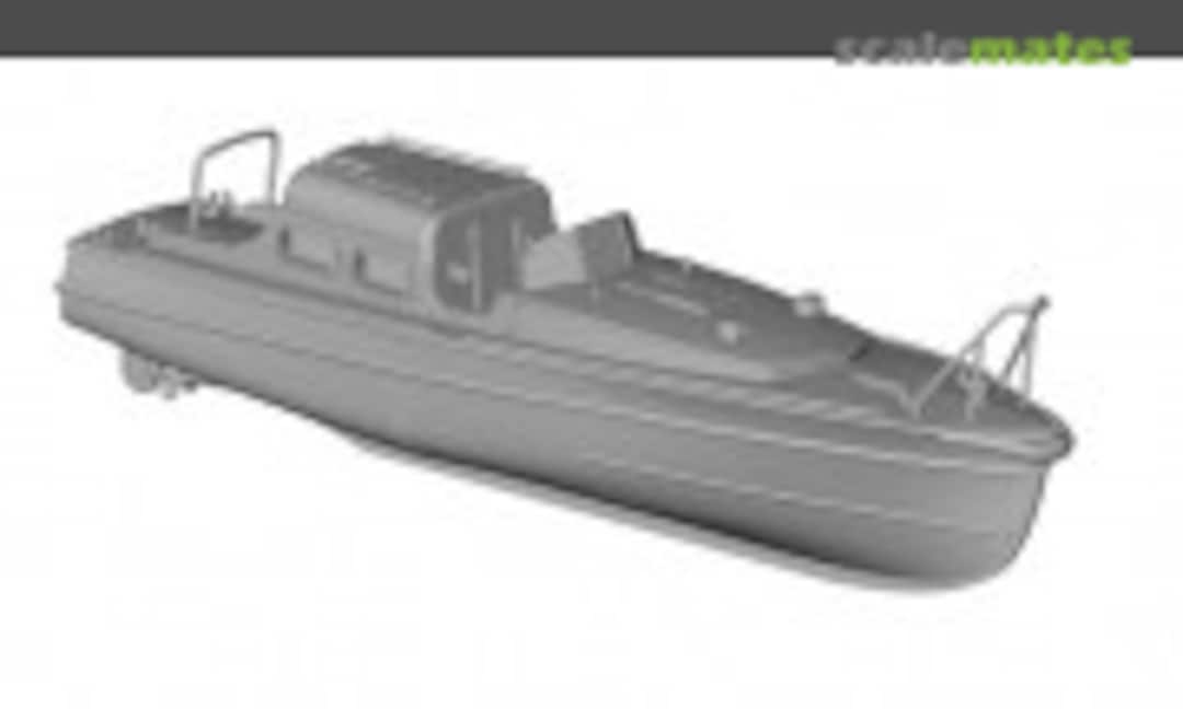 1:350 8m Fast Motor Boat - 3D Printing (5pcs) (L'Arsenal 3D350327) 3D350327