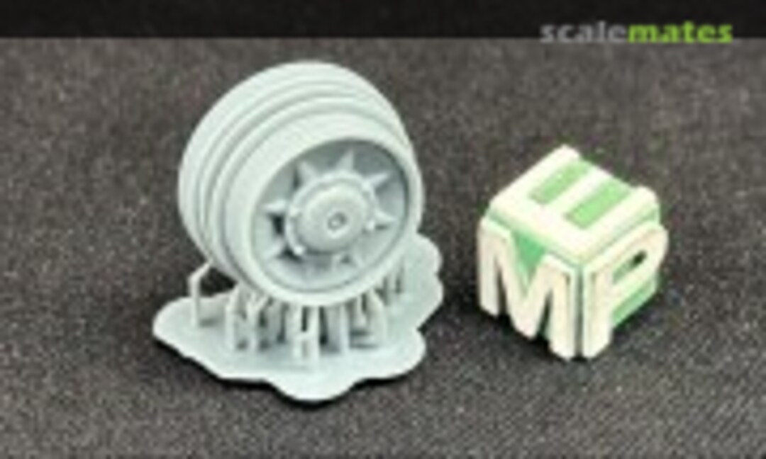 1:16 Panzer IV - road wheels - 4 types mix - with cap (EMP3d 16041223) 16041223