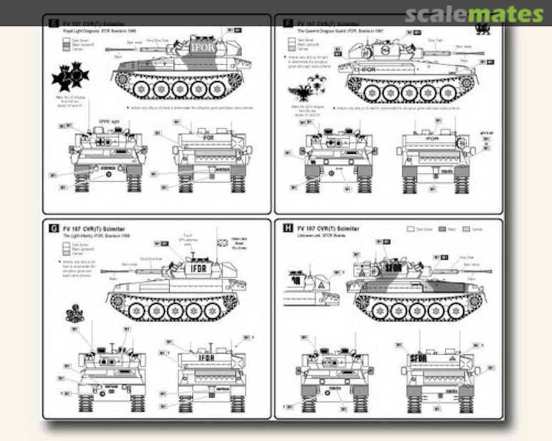 Boxart FV 107 CVR(T) SCIMITAR 35006 Bison Decals Boxart FV 107 CVR(T) SCIMITAR 35006 Bison Decals