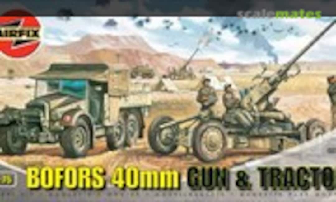 1:76 Bofors 40mm Gun &amp; Tractor (Airfix 02314)