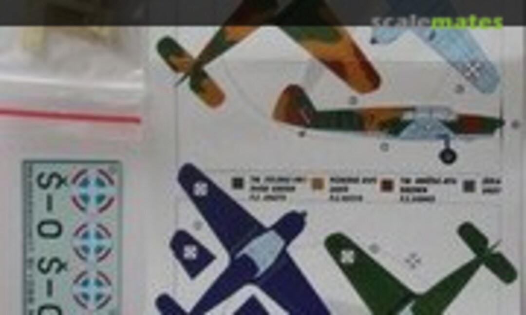 1:72 Messerschmitt Bf 108 B (Kora Models DEC7212) DEC7212