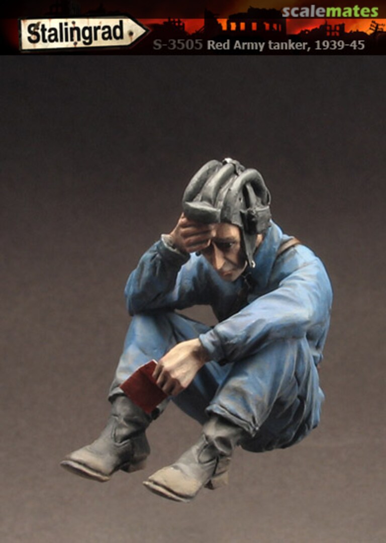 Boxart Red Army tanker, 1939-45 S-3505 Stalingrad Boxart Red Army tanker, 1939-45 S-3505 Stalingrad