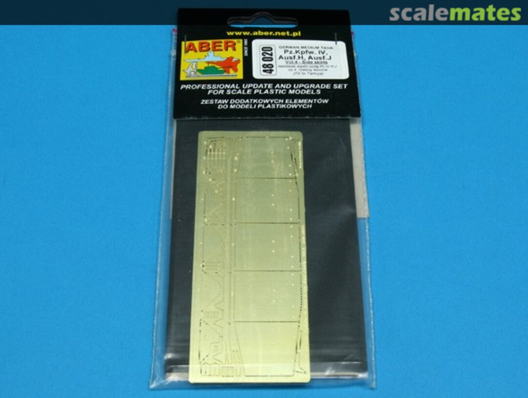 Boxart Pz.Kpfw. IV, Ausf. H/J (Early) - Vol.4 - Side Skirts 48020 Aber Boxart Pz.Kpfw. IV, Ausf. H/J (Early) - Vol.4 - Side Skirts 48020 Aber