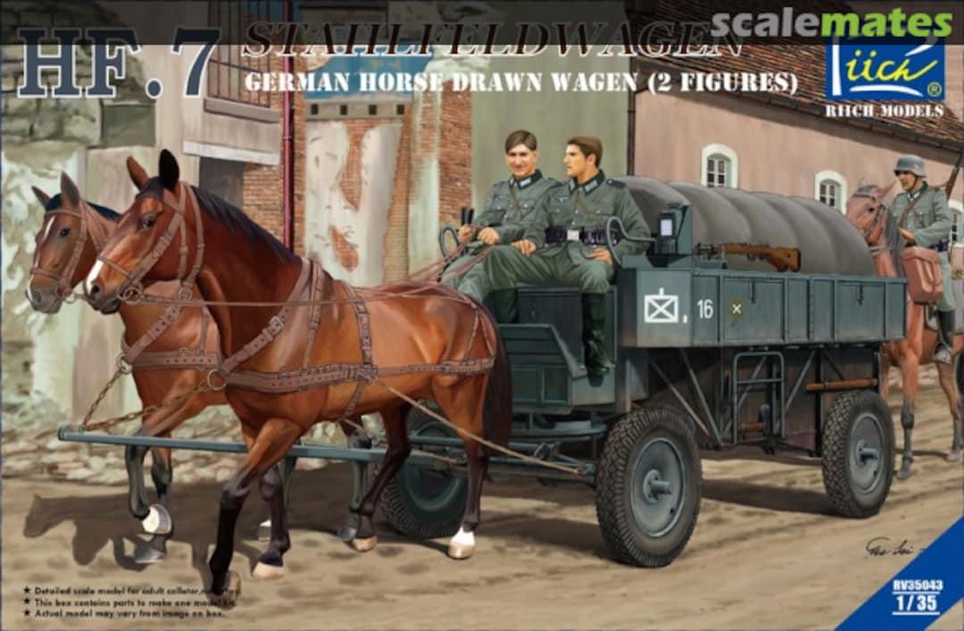 Boxart HF.7 Stahlfeldwagen RV35043 Riich.Models Boxart HF.7 Stahlfeldwagen RV35043 Riich.Models