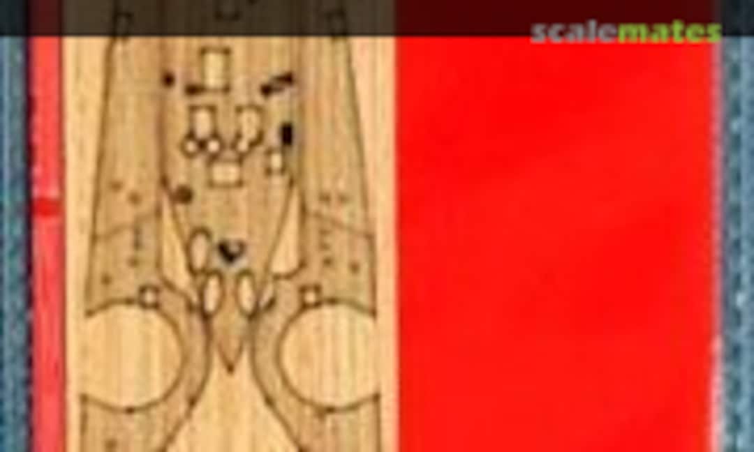 1:700 Wood Deck Seal (w/Photo-Etched Parts) for HMS Dreadnought 1915 (ArtwoxModel AW20149) AW20149