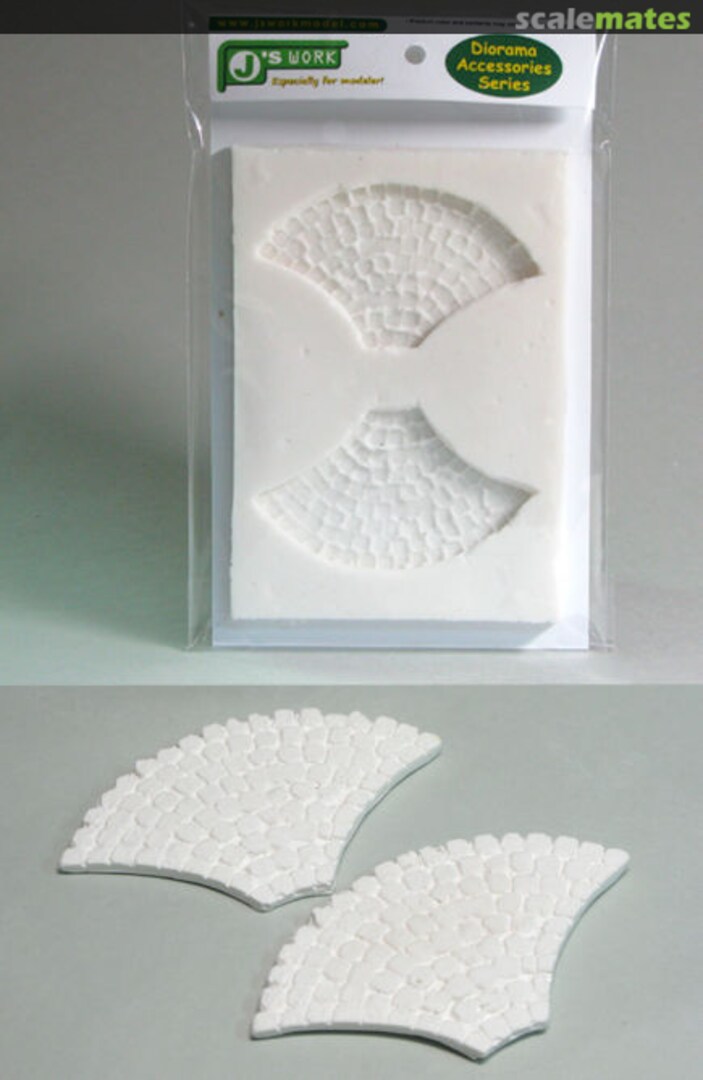 Boxart Silicone Mould for Making Stone Pavement No.4 (Large) PPA3053 J's Work