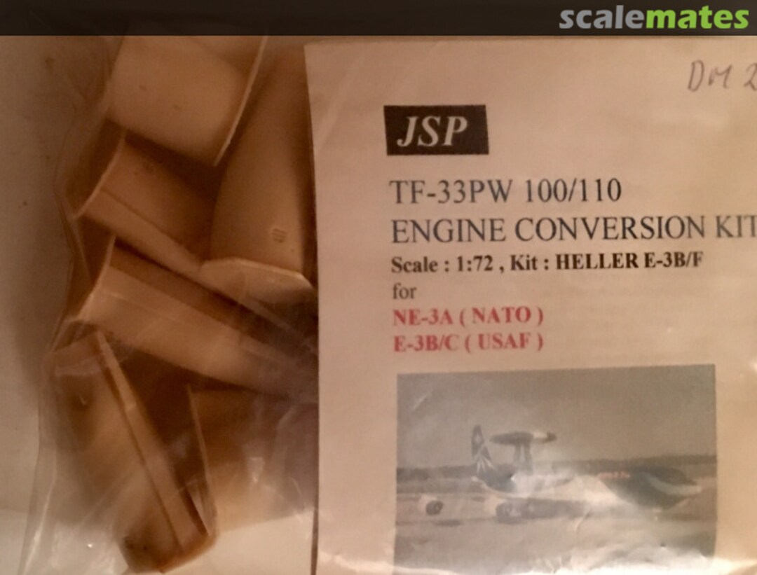 Boxart TF-33PW 100/110 Engine Conversion Kit X002 Joost Schreiber Production Boxart TF-33PW 100/110 Engine Conversion Kit X002 Joost Schreiber Production