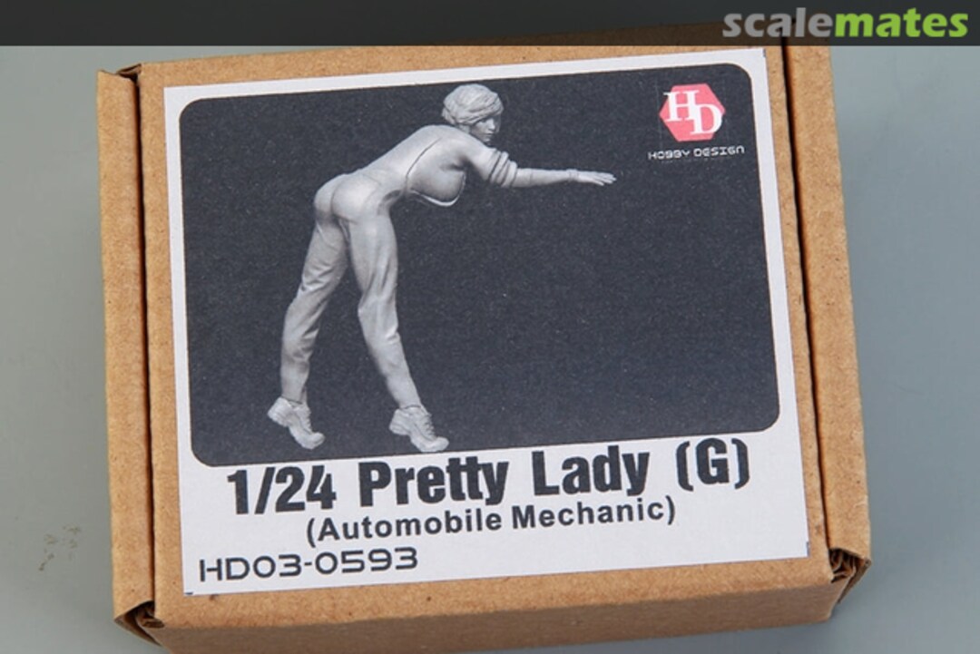Boxart Pretty Lady (G) HD03-0593 Hobby Design Boxart Pretty Lady (G) HD03-0593 Hobby Design