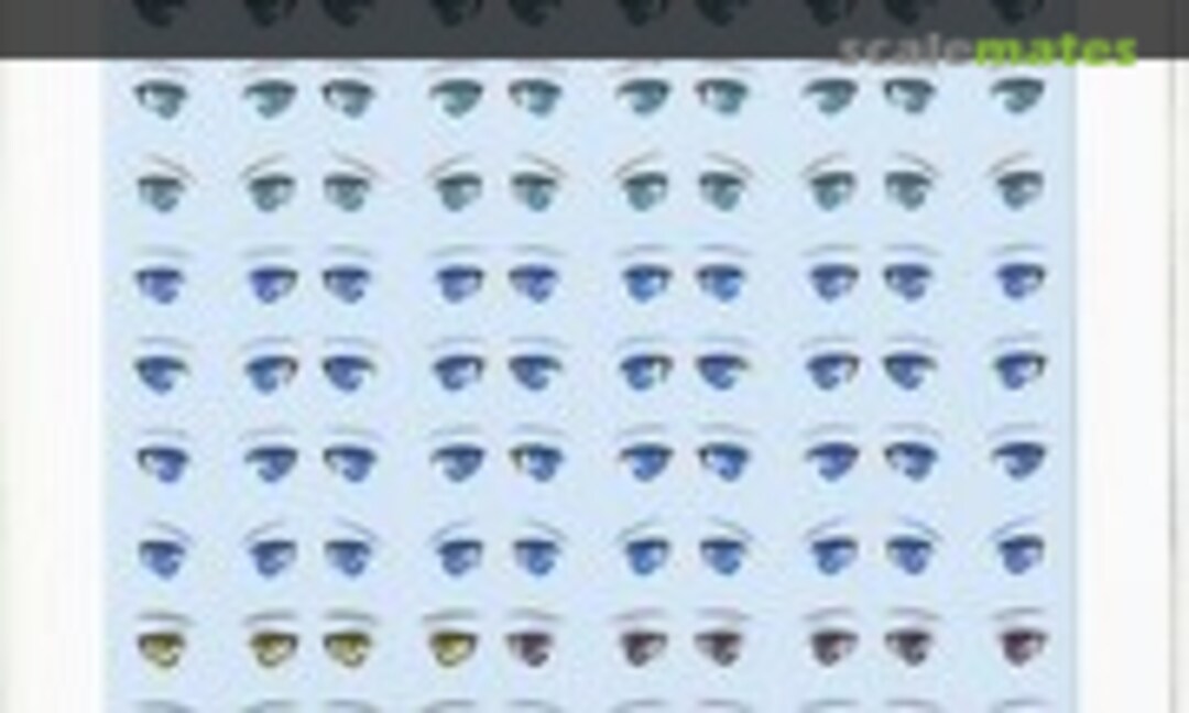 No Eye Decals for Jinrai (Hobby Japan FA015D) FA015D