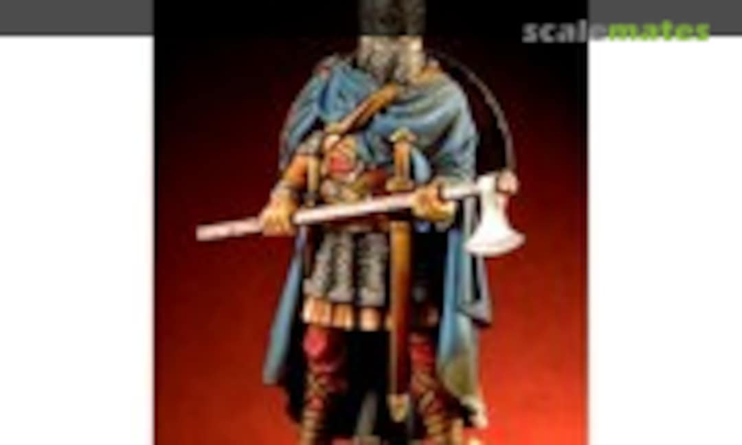 54mm Anglo Saxon Warrior with axe - VII Century A.D. (Romeo Models ROM54043) ROM54043