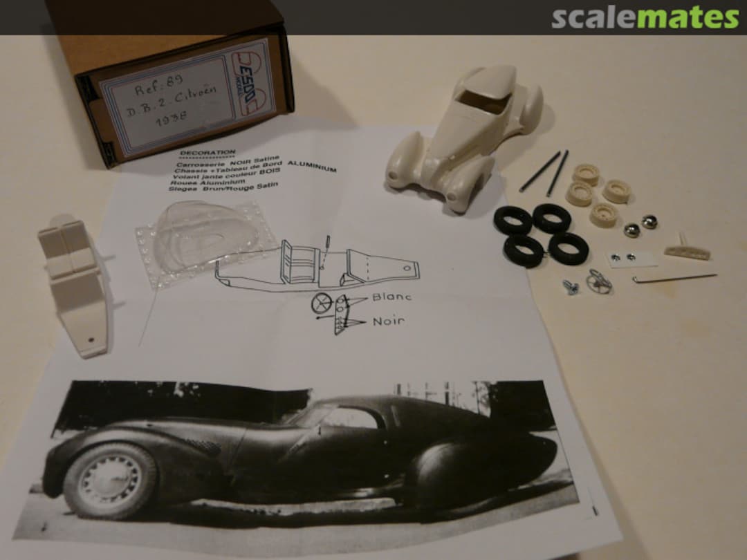 Contents Citroën DB2 Ref 89 Esdo Contents Citroën DB2 Ref 89 Esdo