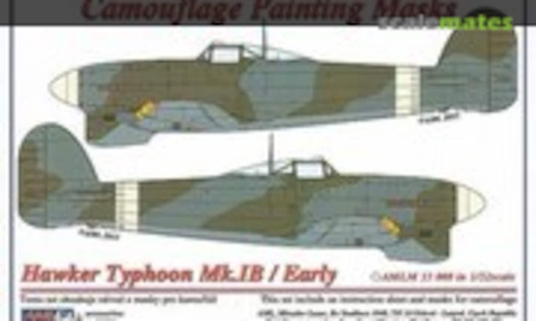 1:32 Hawker Typhoon Mk.Ib/Early Version Camouflage Paint Mas (AML AMLM3308) AMLM3308
