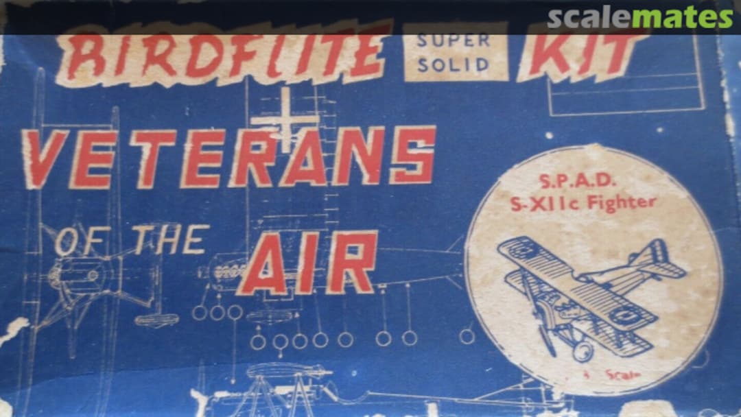 Boxart S.P.A.D. S-XIIc Fighter Birdflite Boxart S.P.A.D. S-XIIc Fighter Birdflite