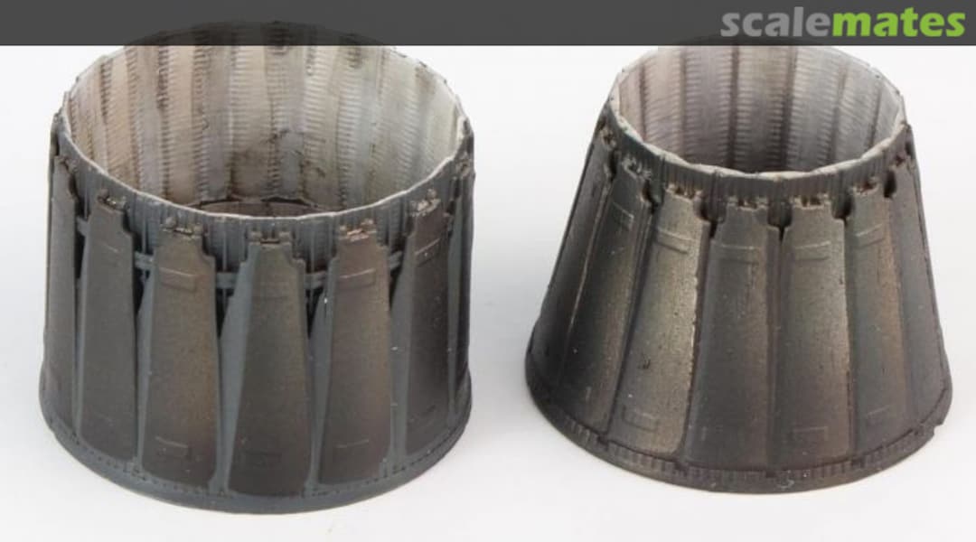 Boxart F-16 A/B/C/D PW Block 25/32/42 Exhaust Nozzle Set (OPENED + CLOSED) MA-48043 KA Models Boxart F-16 A/B/C/D PW Block 25/32/42 Exhaust Nozzle Set (OPENED + CLOSED) MA-48043 KA Models