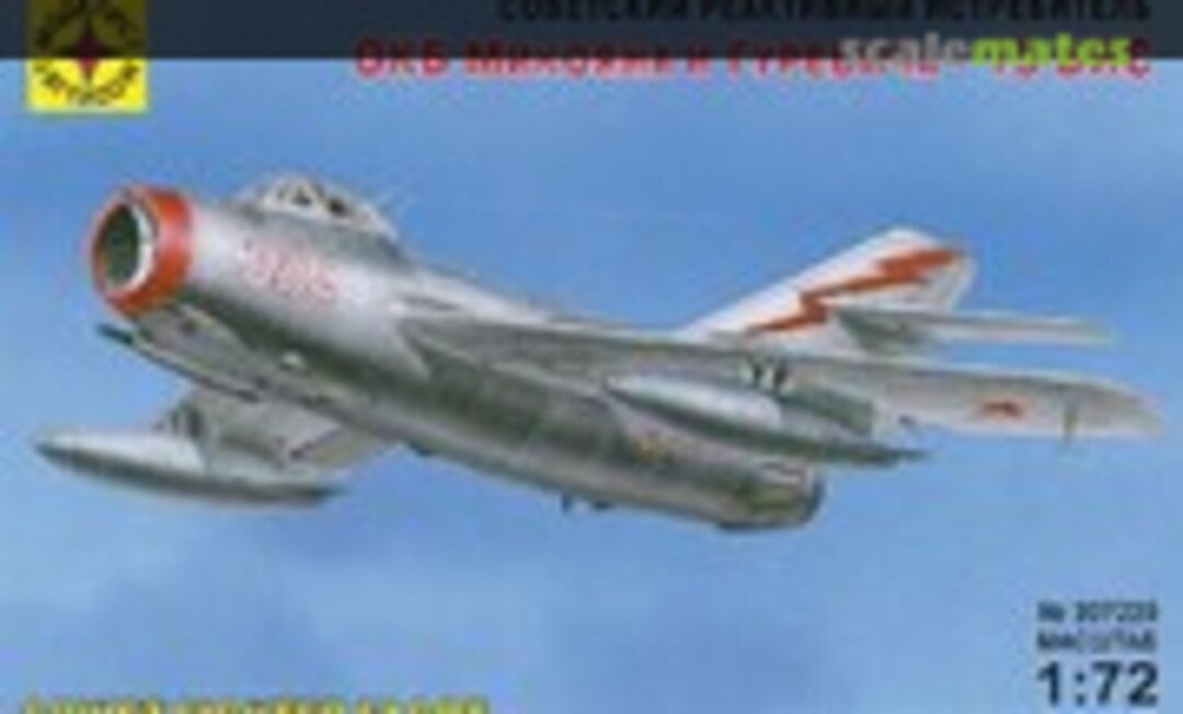 1:72 Soviet fighter Fagot (Modelist 207229)