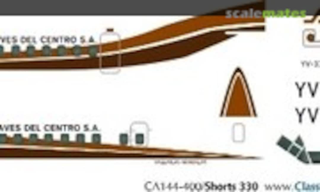 1:144 Aeronaves del Centro Shorts SD330 (Classic Airlines CA144-400) CA144-400