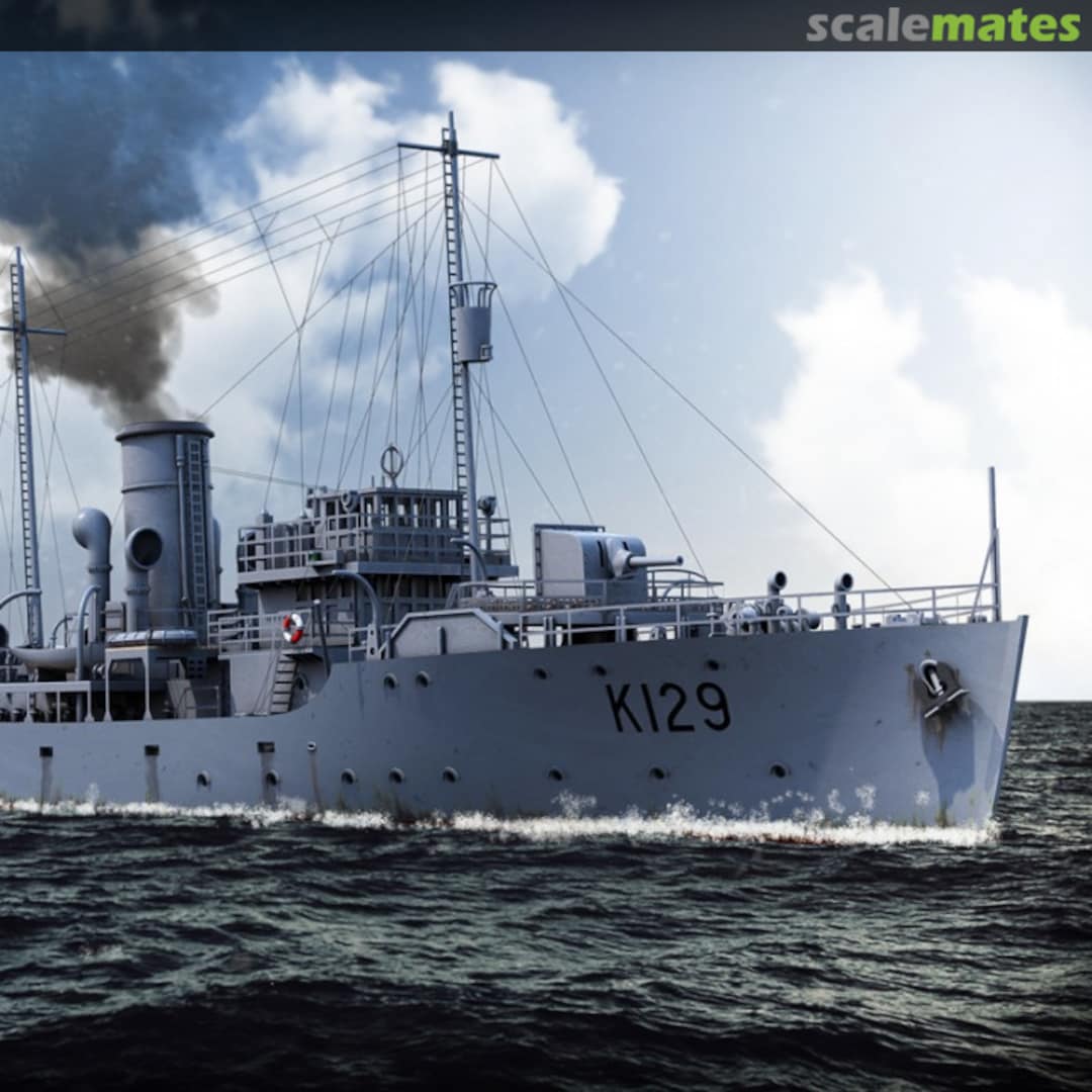 Boxart Flower Class Corvette 350009b Black Cat Models Boxart Flower Class Corvette 350009b Black Cat Models