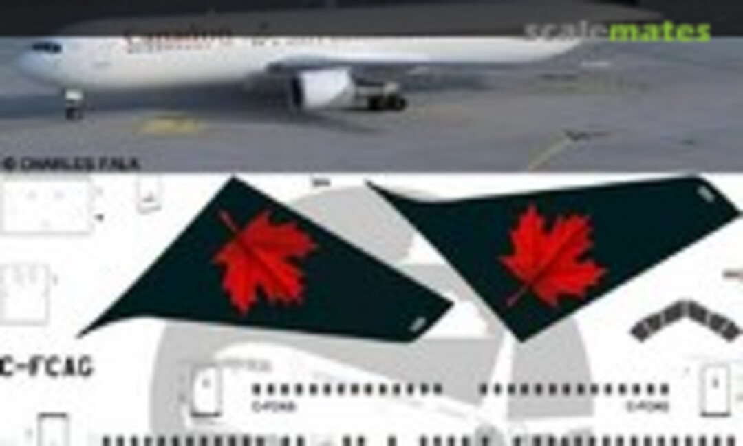 1:144 Canadian Airlines B767-300 (V1 Decals V1D0424-144)
