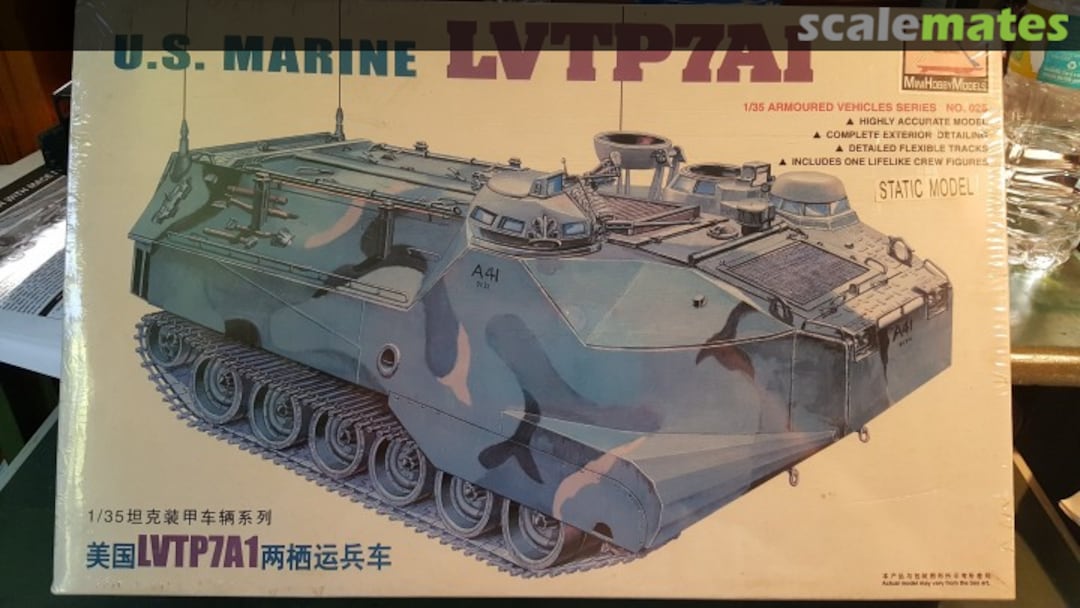 Boxart U.S. Marine LVTP7A1 80113 Mini Hobby Models Boxart U.S. Marine LVTP7A1 80113 Mini Hobby Models