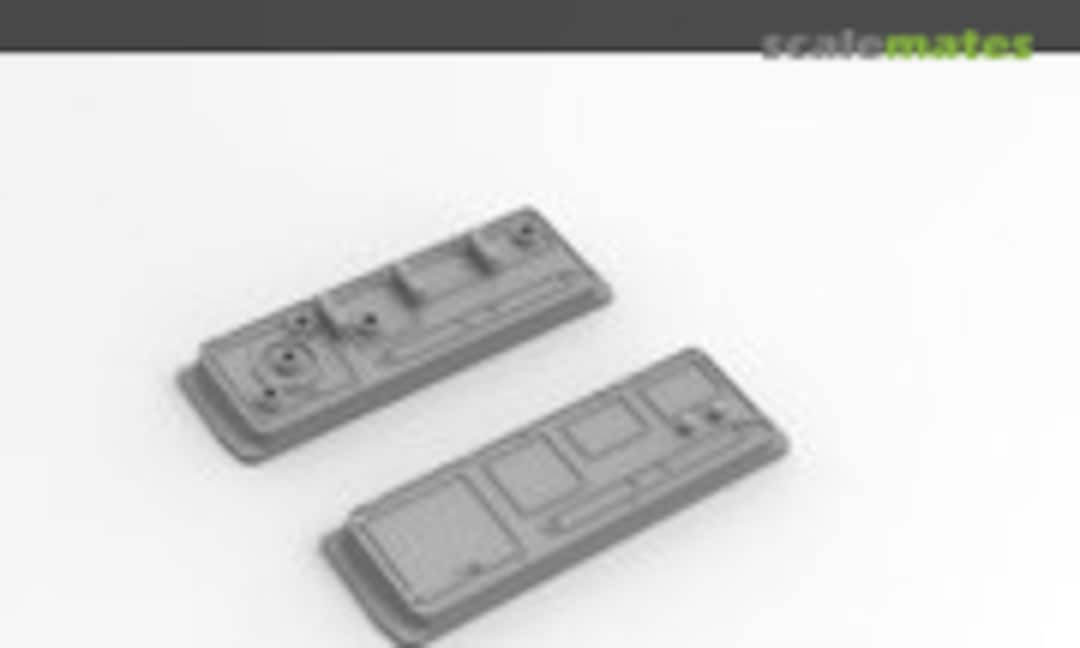 No Control Panels wall mounted (2pcs) - Kitbash/Dioramabash / Uniscale (MAiM MAIM35442) MAIM35442