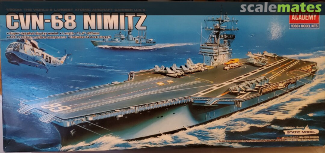 Boxart CVN-68 USS Nimitz BA901 Academy