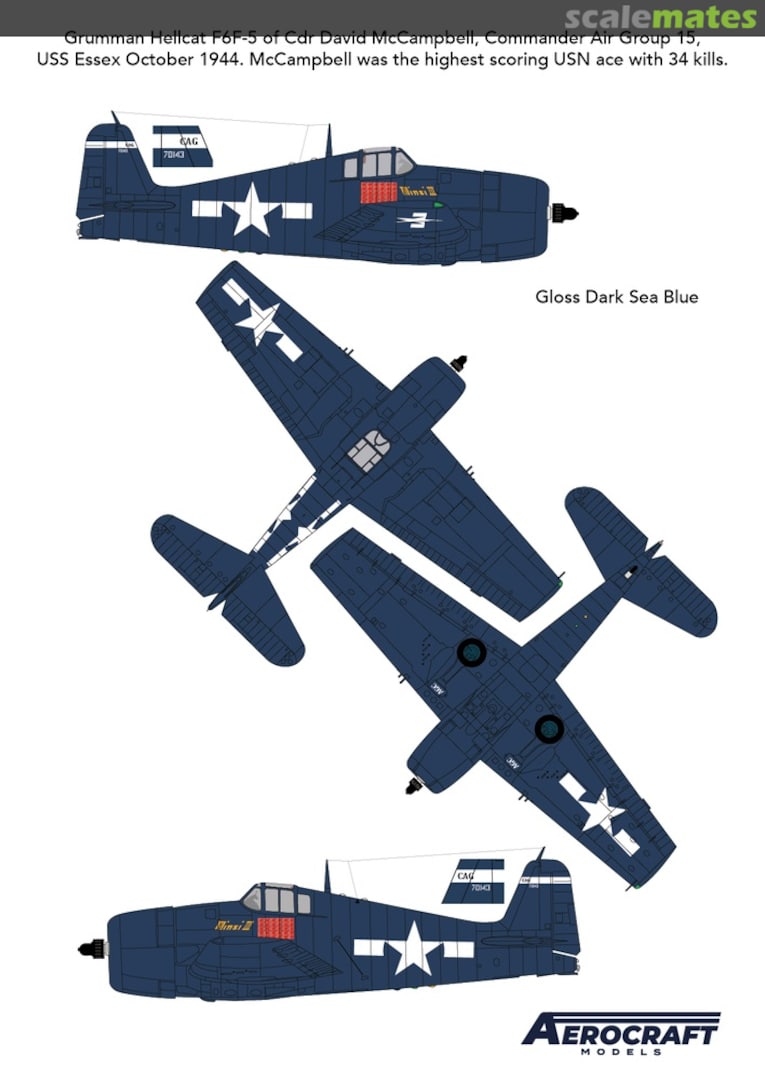 Boxart F6F-5 Hellcat "Minsi" ACM-24008 Aerocraft Models Boxart F6F-5 Hellcat "Minsi" ACM-24008 Aerocraft Models