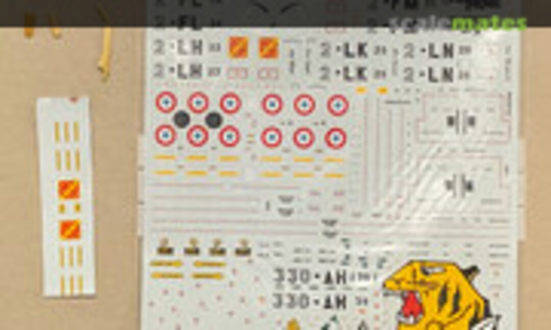 1:48 Mirage 2000 + Resin Parts (linedecals 02) 02