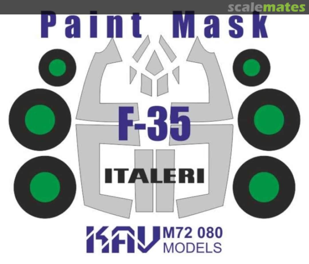 Boxart F-35 masks KAV M72 080 KAV models Boxart F-35 masks KAV M72 080 KAV models