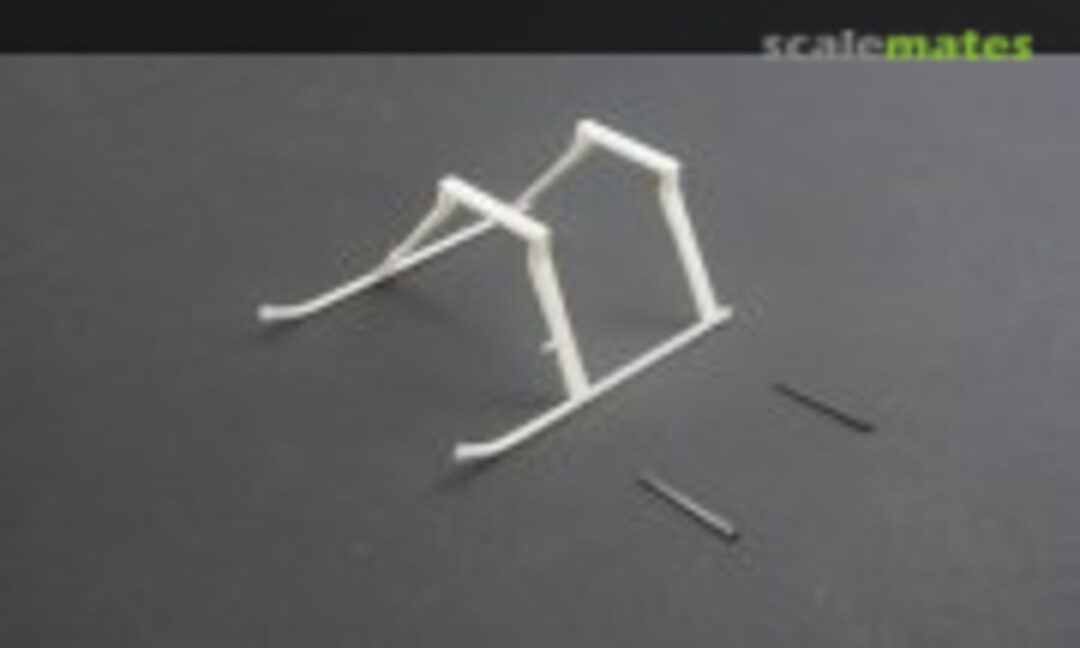 1:35 MD 500C/D/E low landing gear, covered (Heli Scale Quality MD500E/35/2-2) MD500E/35/2-2