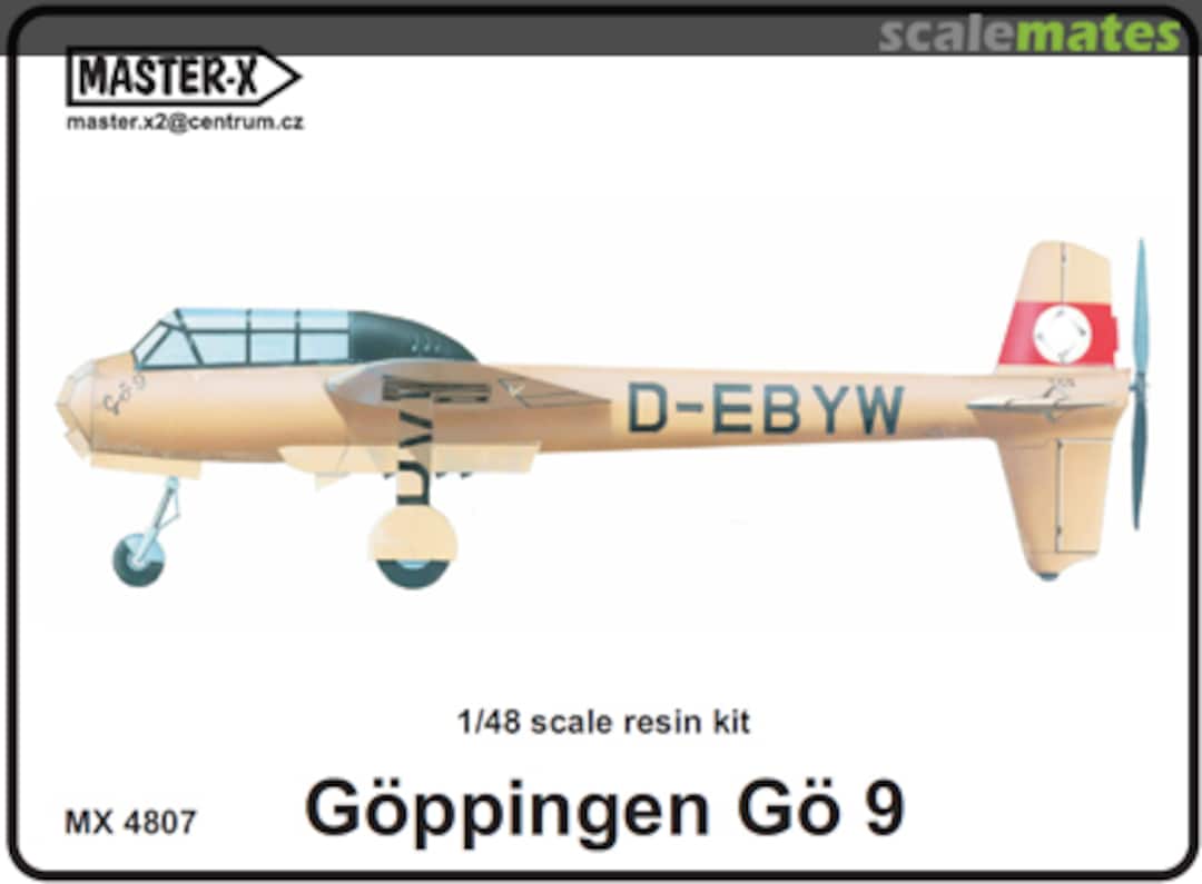 Boxart Göppingen Gö-9 MX 4807 Master-X Boxart Göppingen Gö-9 MX 4807 Master-X