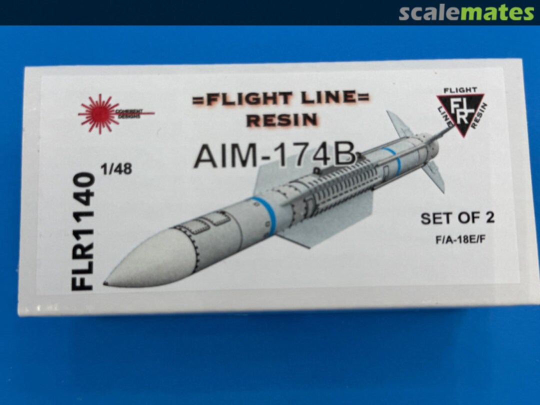 Boxart AIM-174B Operational/Captive Carry FLR1140 Flight Line Resin