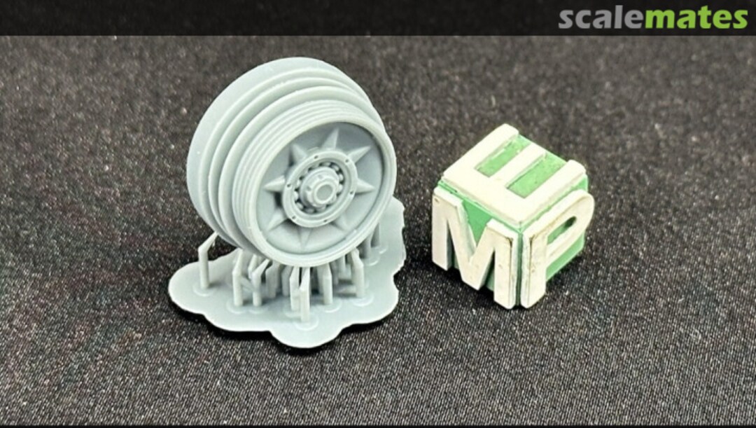 Boxart Panzer IV - road wheels - 4 types mix - without cap 16041226 EMP3d