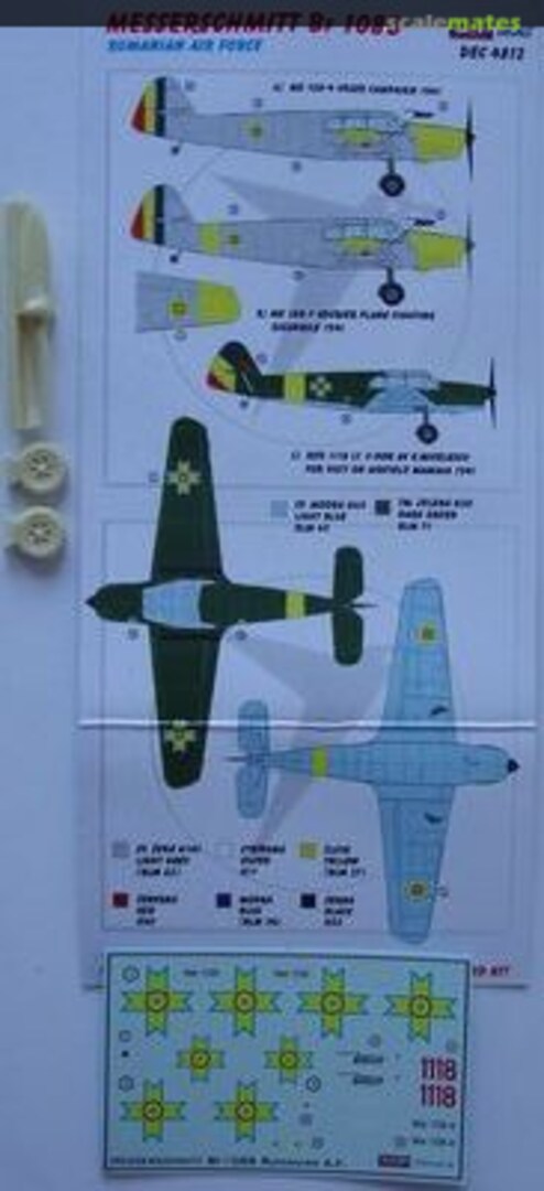 Boxart Messerschmitt Bf 108 B DEC7215 Kora Models Boxart Messerschmitt Bf 108 B DEC7215 Kora Models