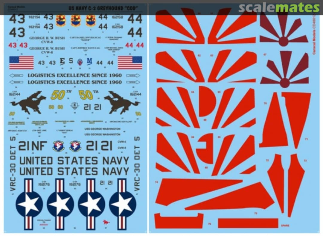 Contents C-2 Greyhound "COD" CD48012 Caracal Models Contents C-2 Greyhound "COD" CD48012 Caracal Models