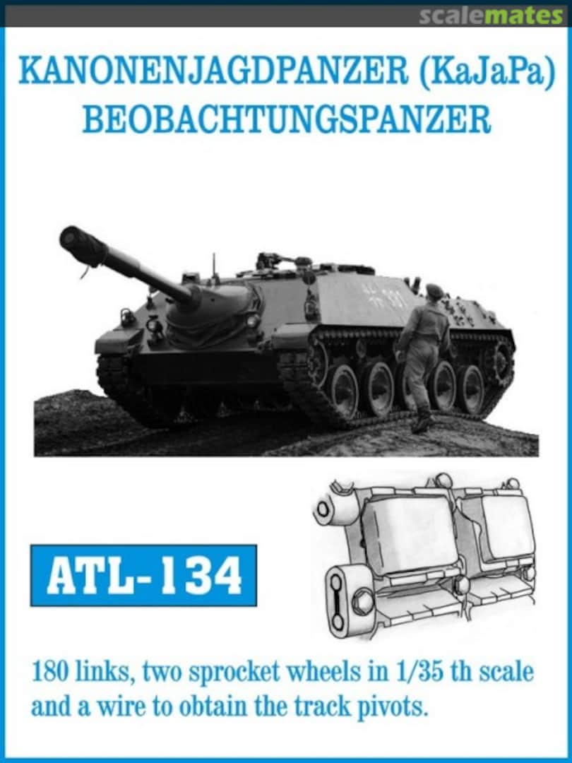 Boxart KANONENJAGDPANZER (KaJaPa) BEOBACHTUNGSPANZER ATL-134 Friulmodel Boxart KANONENJAGDPANZER (KaJaPa) BEOBACHTUNGSPANZER ATL-134 Friulmodel
