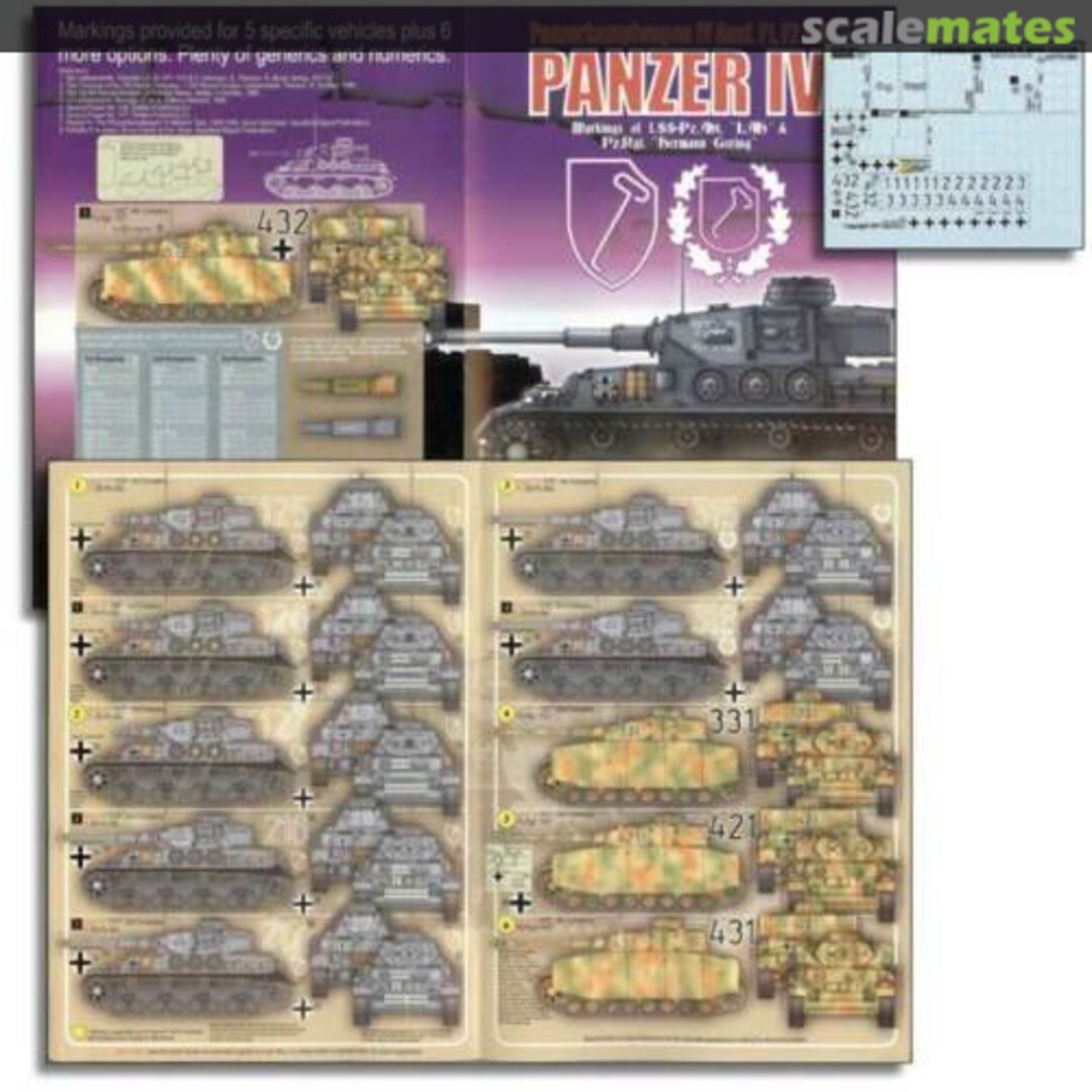 Boxart LAH Panzer IV (Ausf F1 & F2s) & HG Panzer IV Ausf Gs AXT721007 Echelon Fine Details Boxart LAH Panzer IV (Ausf F1 & F2s) & HG Panzer IV Ausf Gs AXT721007 Echelon Fine Details