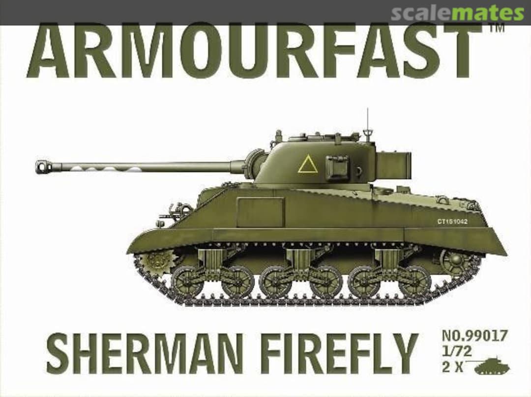 Boxart Sherman Firefly 99017 Armourfast Boxart Sherman Firefly 99017 Armourfast