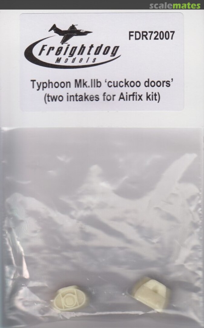 Boxart Typhoon Mk.IIb 'cuckoo doors' FDR72007 Freightdog Models Boxart Typhoon Mk.IIb 'cuckoo doors' FDR72007 Freightdog Models