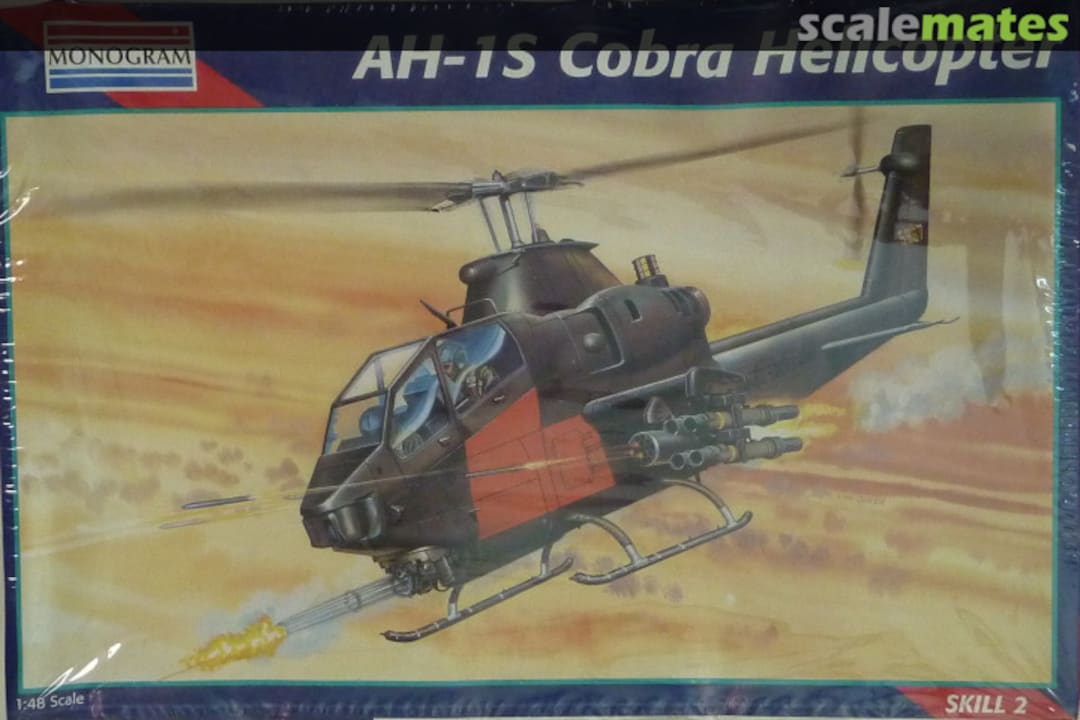 Boxart AH-1S Cobra Helicopter 5444 Monogram Boxart AH-1S Cobra Helicopter 5444 Monogram