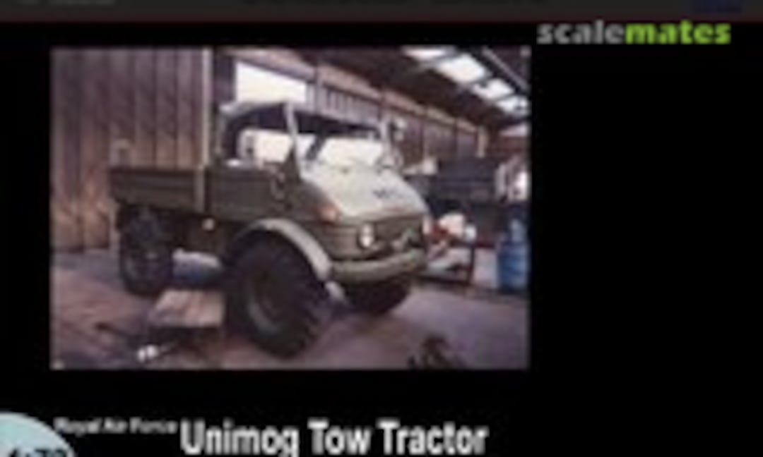 1:72 Unimog Tow Tractor (Air-Graphics Models GSE-038)