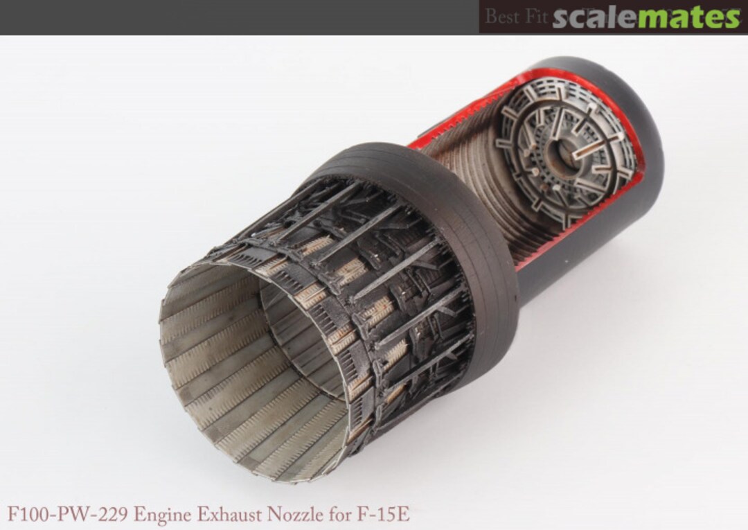 Boxart F-15C/D/E/K P&W EXHAUST NOZZLE & AFTER BURNER SET (OPENED) MA-32015 MK1 Design Boxart F-15C/D/E/K P&W EXHAUST NOZZLE & AFTER BURNER SET (OPENED) MA-32015 MK1 Design