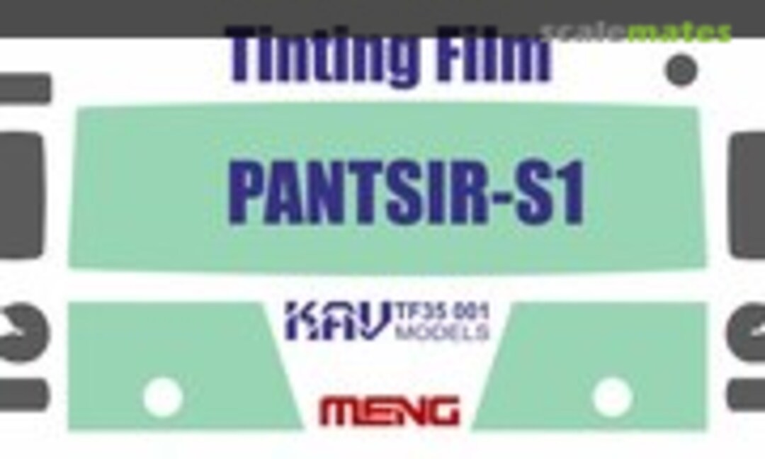1:35 Pantsir S-1 tinting film (KAV models KAV TF35 001) KAV TF35 001