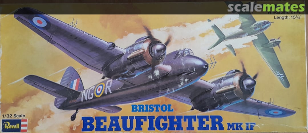 Boxart Bristol Beaufighter Mk IF H-251 Revell Boxart Bristol Beaufighter Mk IF H-251 Revell