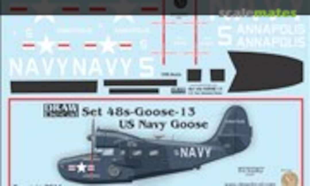 1:48 US Navy Goose (Draw Decal 48-Goose-13) 48-Goose-13