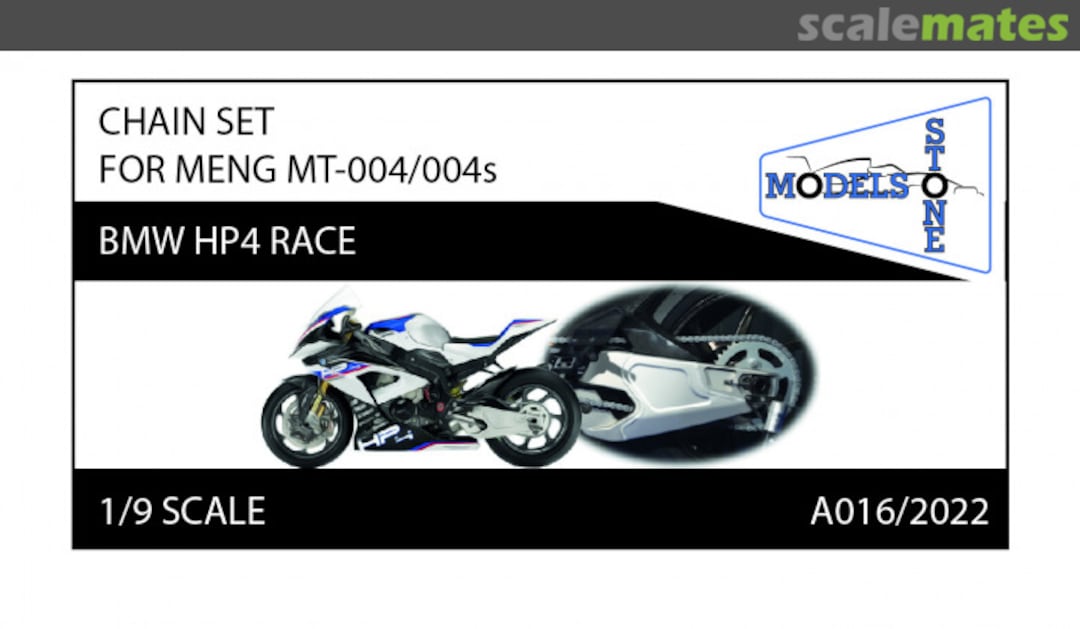 Boxart Chain Set - BMW HP4 Race A016/2022 Stone Models Boxart Chain Set - BMW HP4 Race A016/2022 Stone Models
