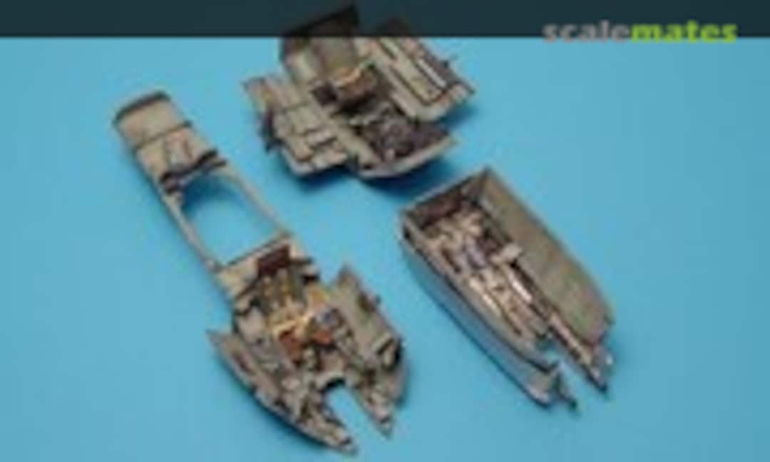 1:48 Messerschmitt Me 410A - Cockpit Set & Gun Bay (Aires 4159) 4159