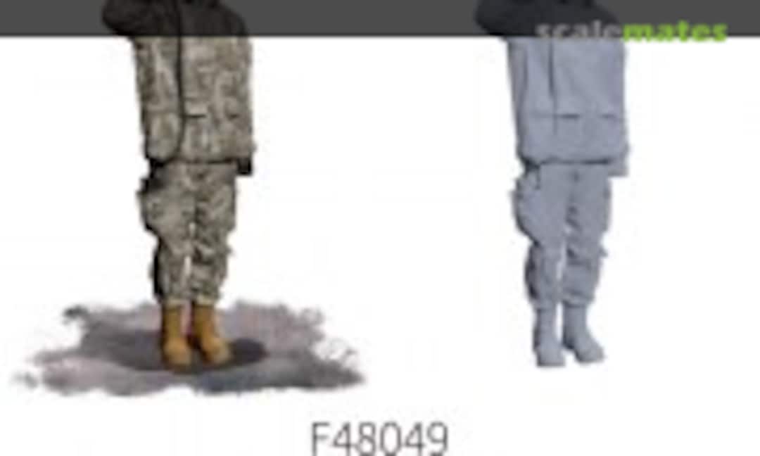 1:48 Aircraft Marshaller C (Winter Clothes) (Galaxy Model F48049) F48049