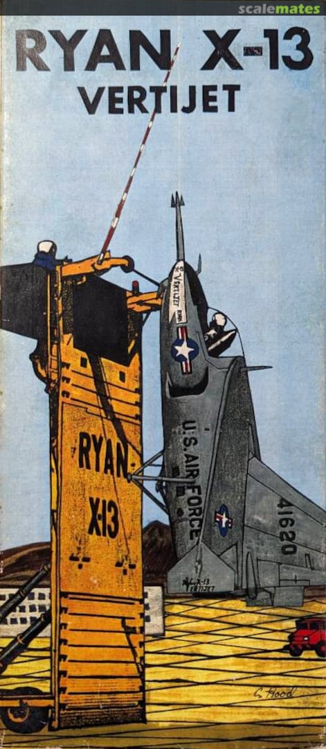 Boxart Ryan X-13 Vertijet x Marco's Miniatures Boxart Ryan X-13 Vertijet x Marco's Miniatures