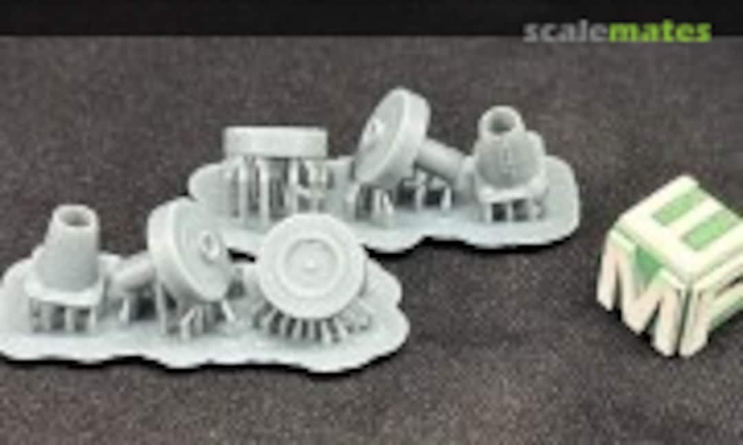 1:16 Panzer IV - return/support rubber rollers - type 1 (EMP3d 16041227) 16041227