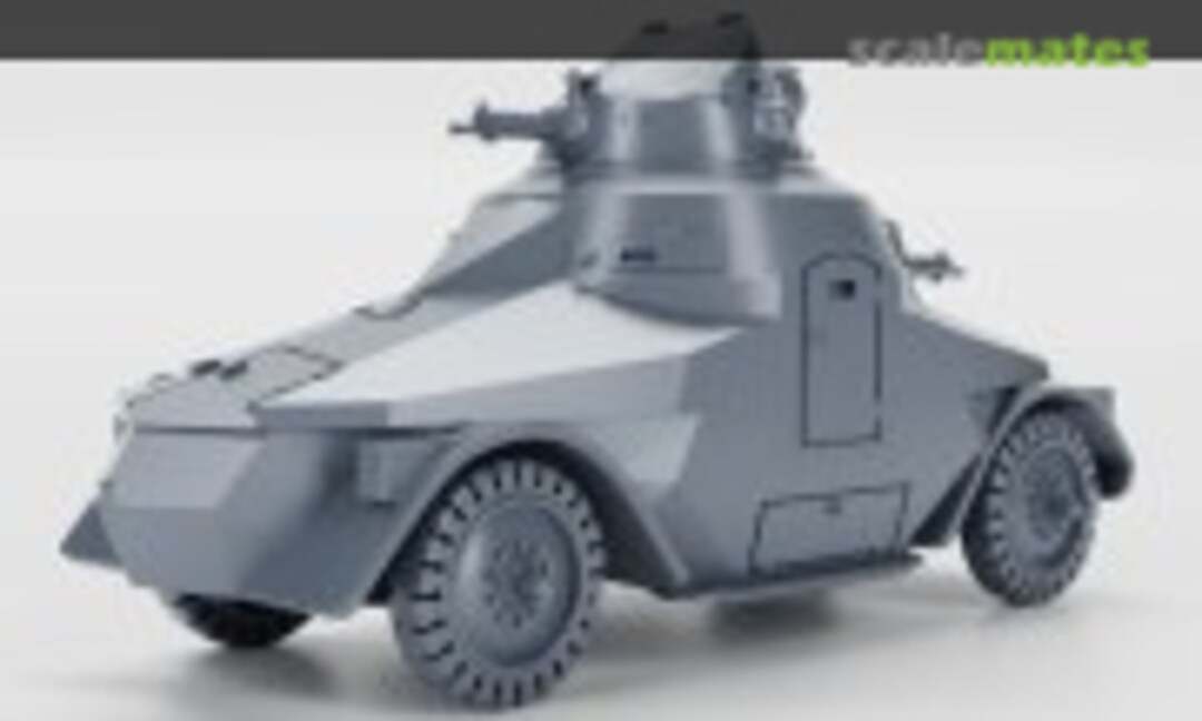 1:72 Armoured car Skoda PA-III - closed hatch (EMP3d 72011427) 72011427